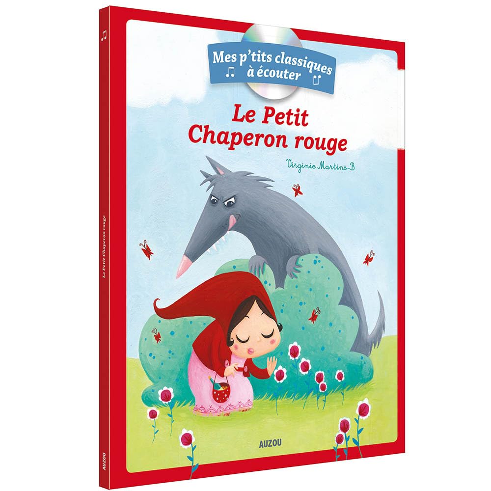 LE PETIT CHAPERON ROUGE + CD - NOUVELLE EDITION 9782733862155