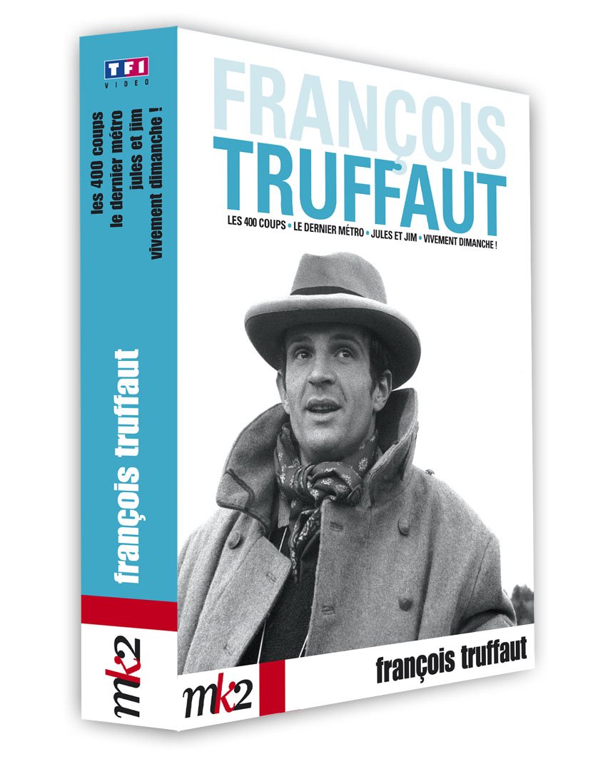 François Truffaut : Les 400 coups, Jules et Jim, Le dernier métro, Vivement dimanche 3384442226806