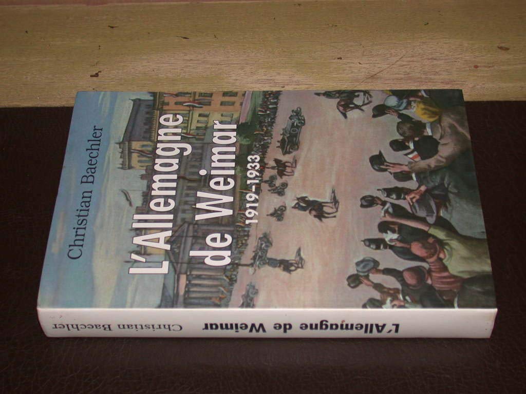 L'Allemagne de Weimar 9782286030858