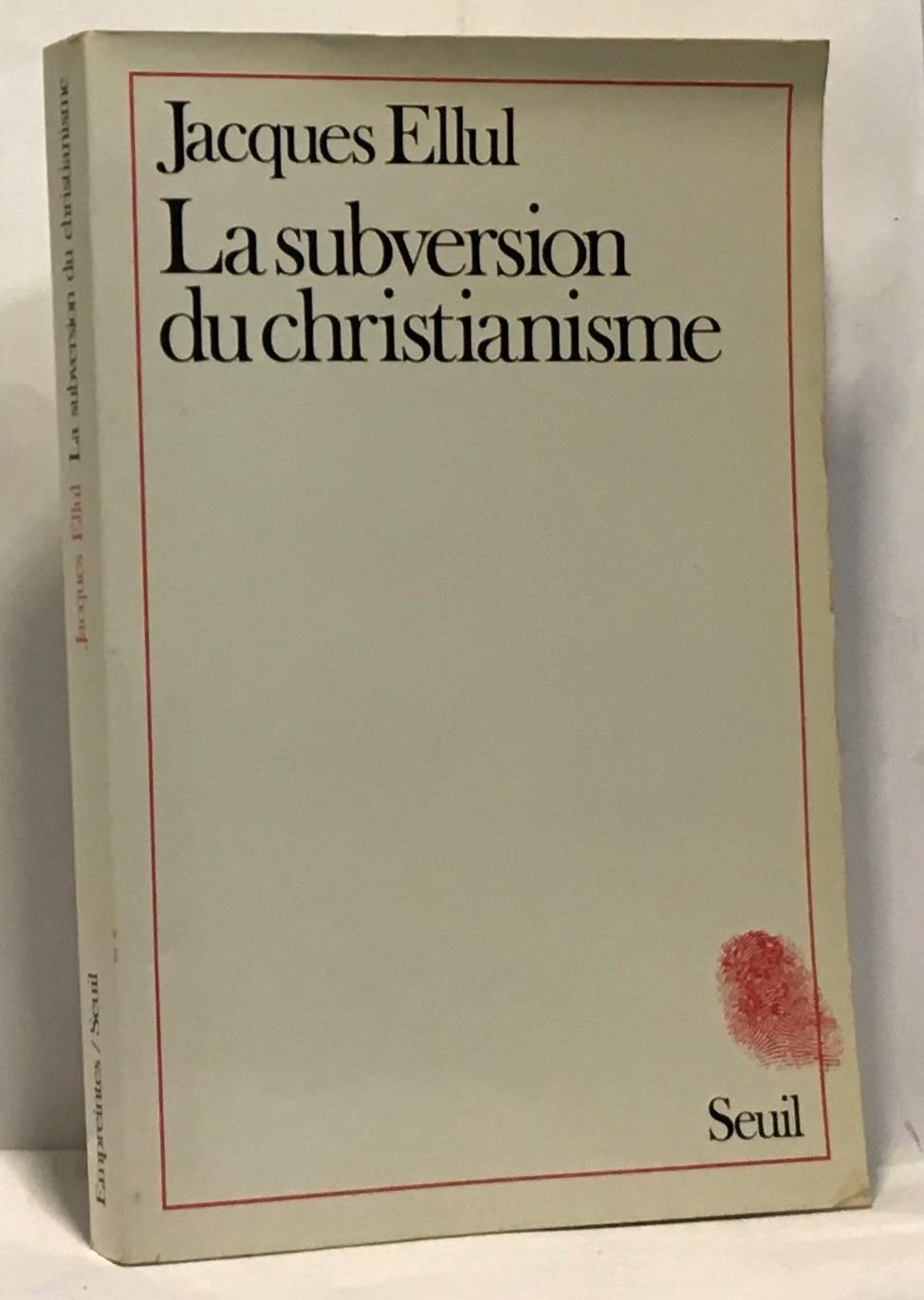 La subversion du christianisme 9782020066846