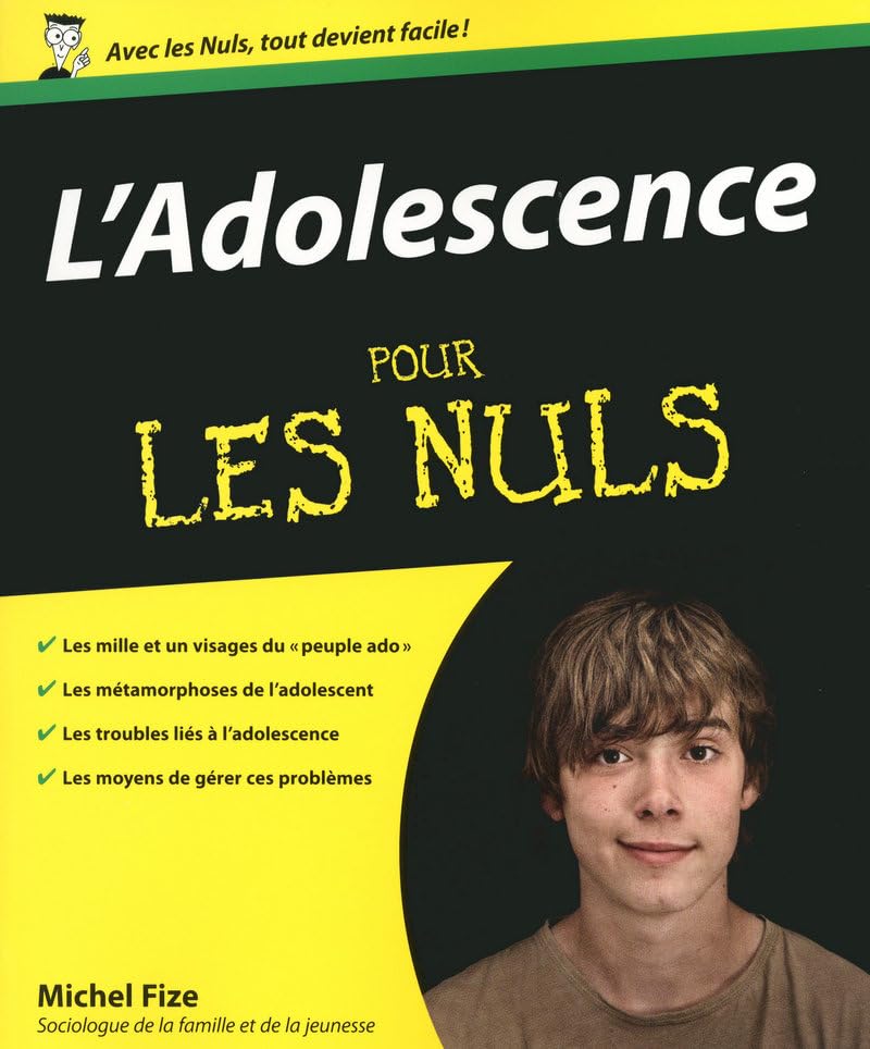 L'Adolescence Pour les nuls 9782754014120