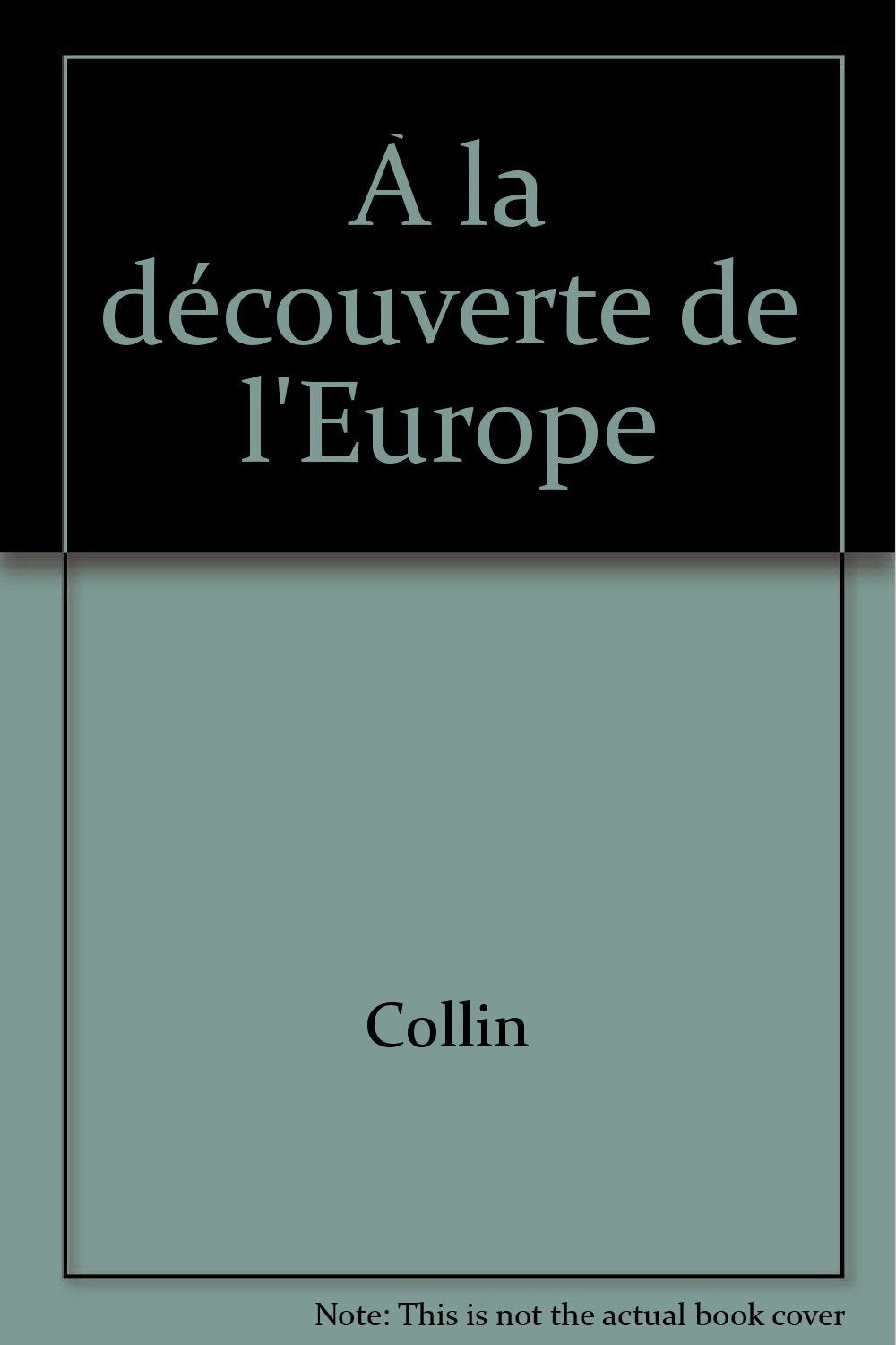 À la découverte de l'Europe 9782092044513
