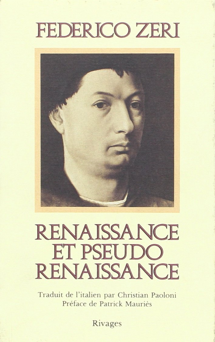 Renaissance et pseudo-Renaissance 9782903059859