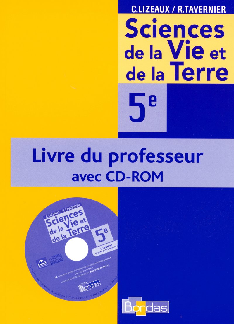 Lizeaux / Tavernier SVT 5e 9782047321812