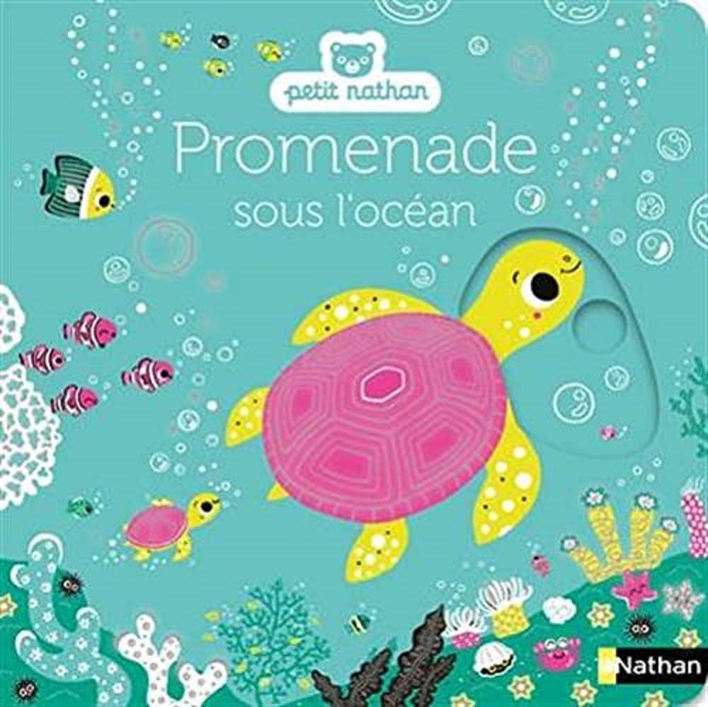 Promenade sous l'océan - livre d'éveil animé, pour les bébés dès 6 mois 9782092596593