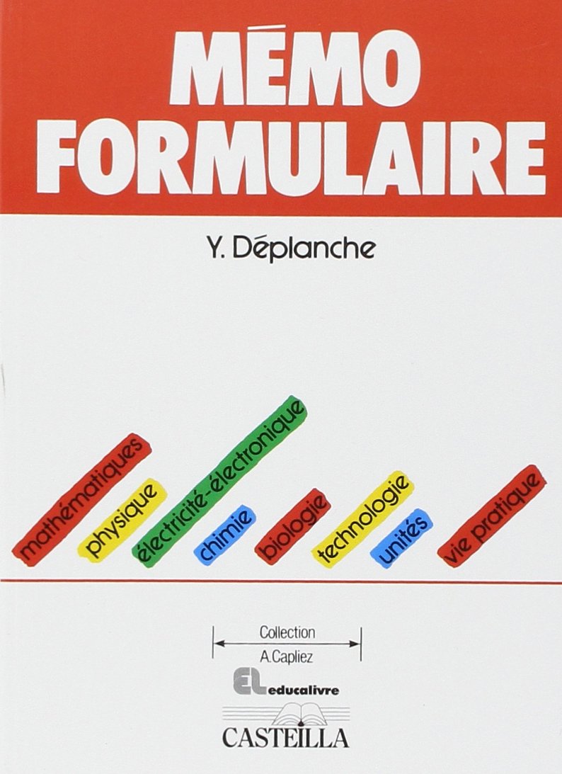 Mémo formulaire 9782713511905