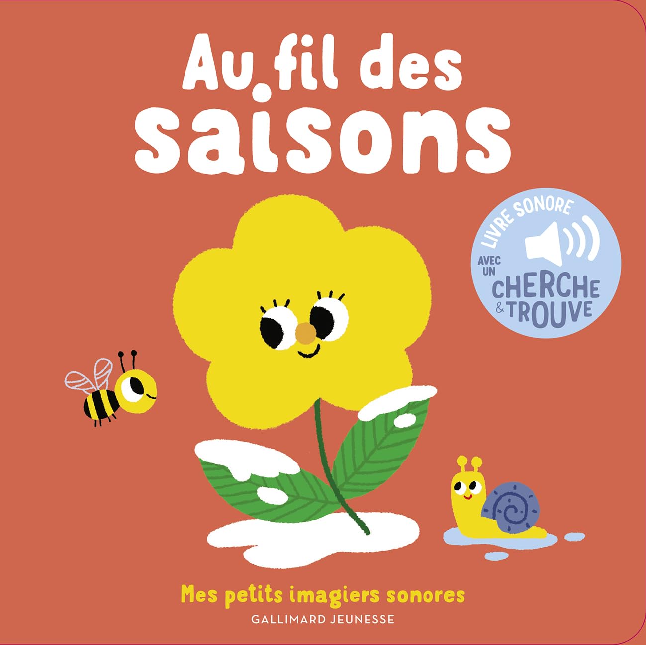 Au fil des saisons - Mes petits imagiers sonores - Dès 1 an 9782075175302