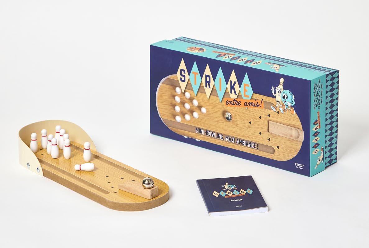 Strike entre amis - Coffret Bowling - Cadeau de Noël 9782412103647