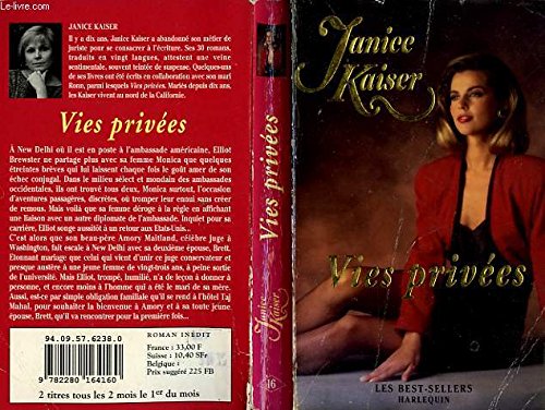 VIES PRIVEES - PRIVATE SINS 9782280164160