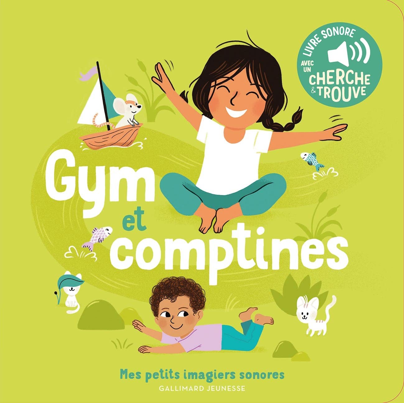 Gym et comptines - Mes petits imagiers sonores - Dès 1 an 9782075164214