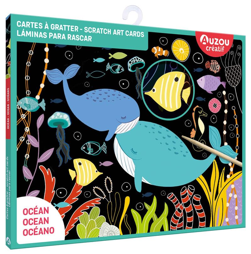 Mes cartes à gratter - Océan 9791039536486