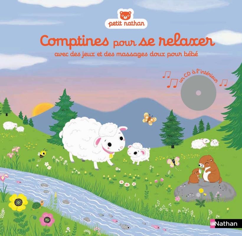 Comptines pour se relaxer - Livre CD - Dès la naissance 9782092494561