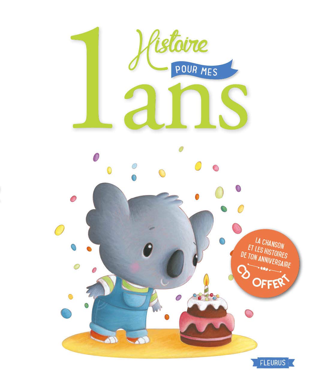 1 histoire pour mes 1 an (+ CD) 9782215117308