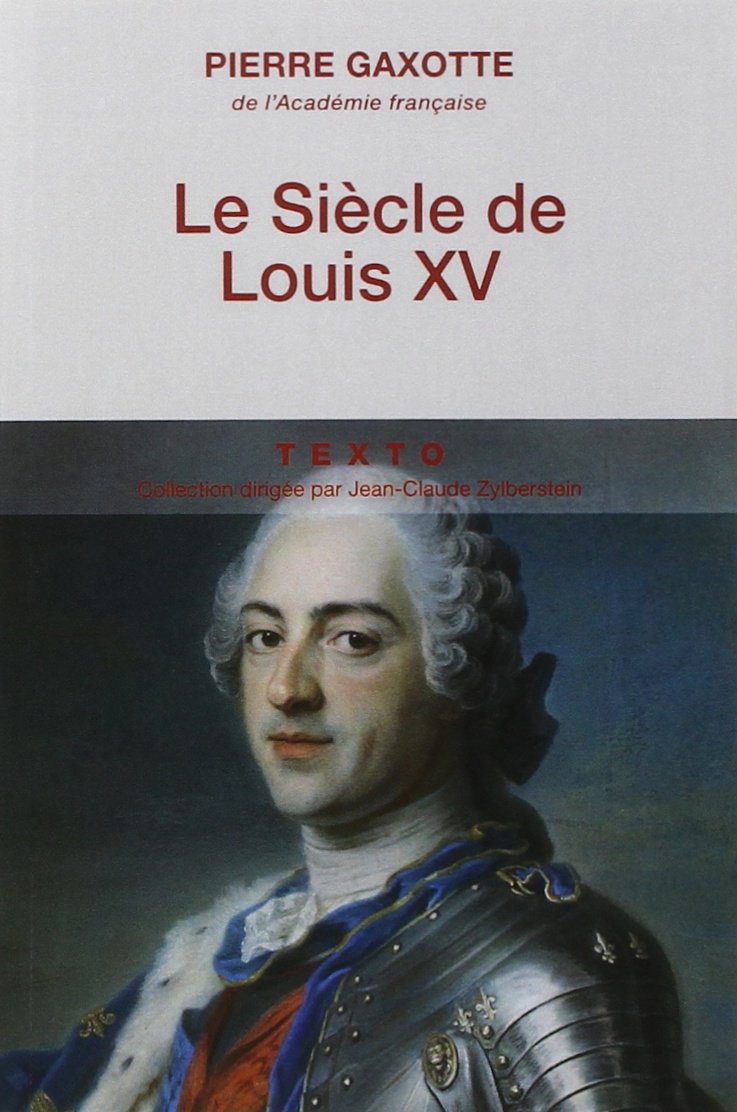 Le siècle de Louis XV 9791021000636
