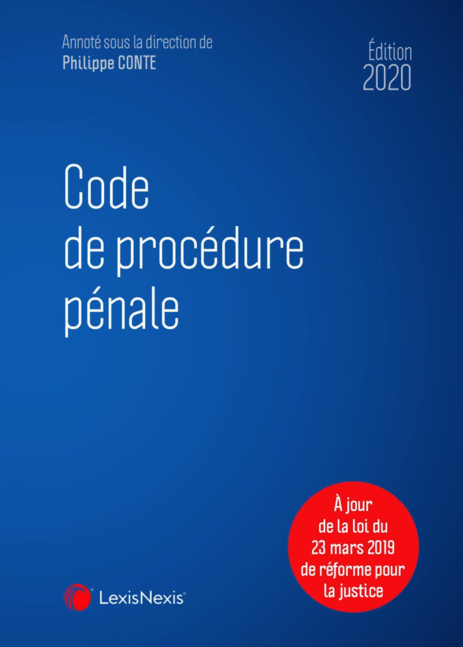 Code de procédure pénale 2020: + Livret Les 60 ans du Code de procédure pénale 9782711030934