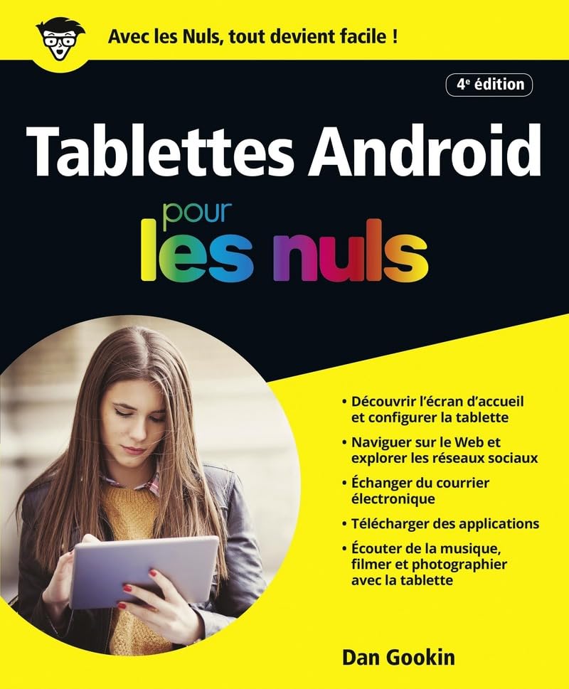 Tablettes Android pour les Nuls grand format, 4e édition 9782412020883