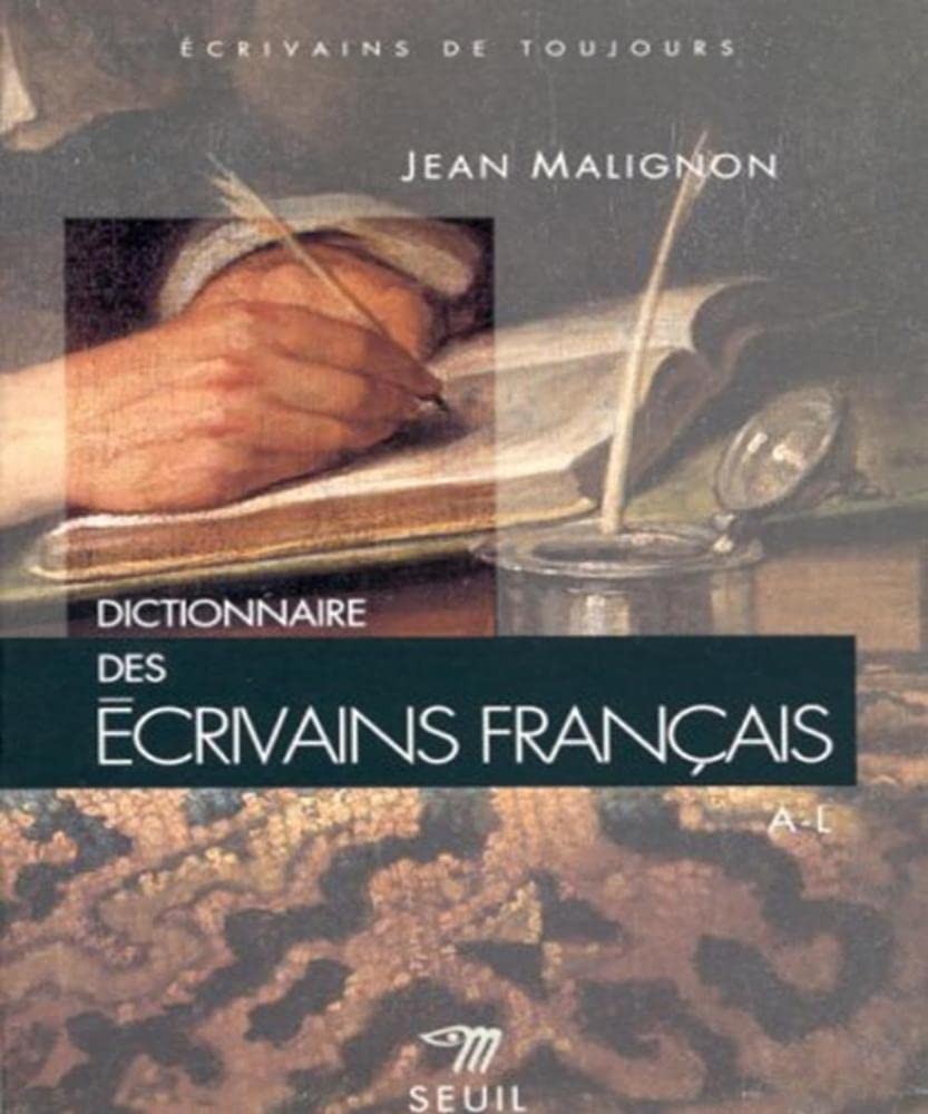 Dictionnaire des écrivains français 9782020136259