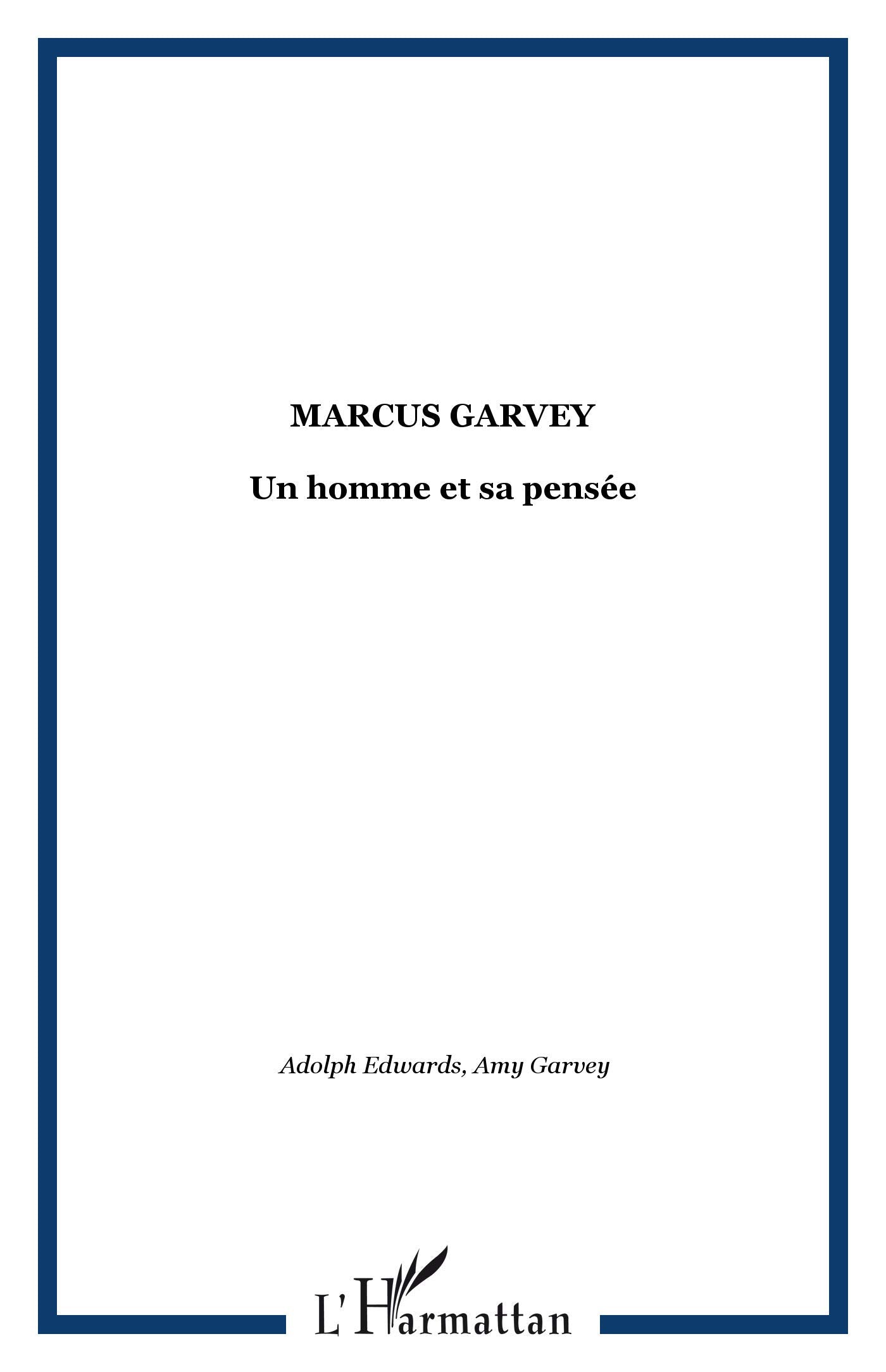 Marcus Garvey 9782903033422