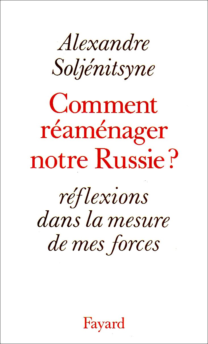Comment réaménager notre Russie ? 9782213026350