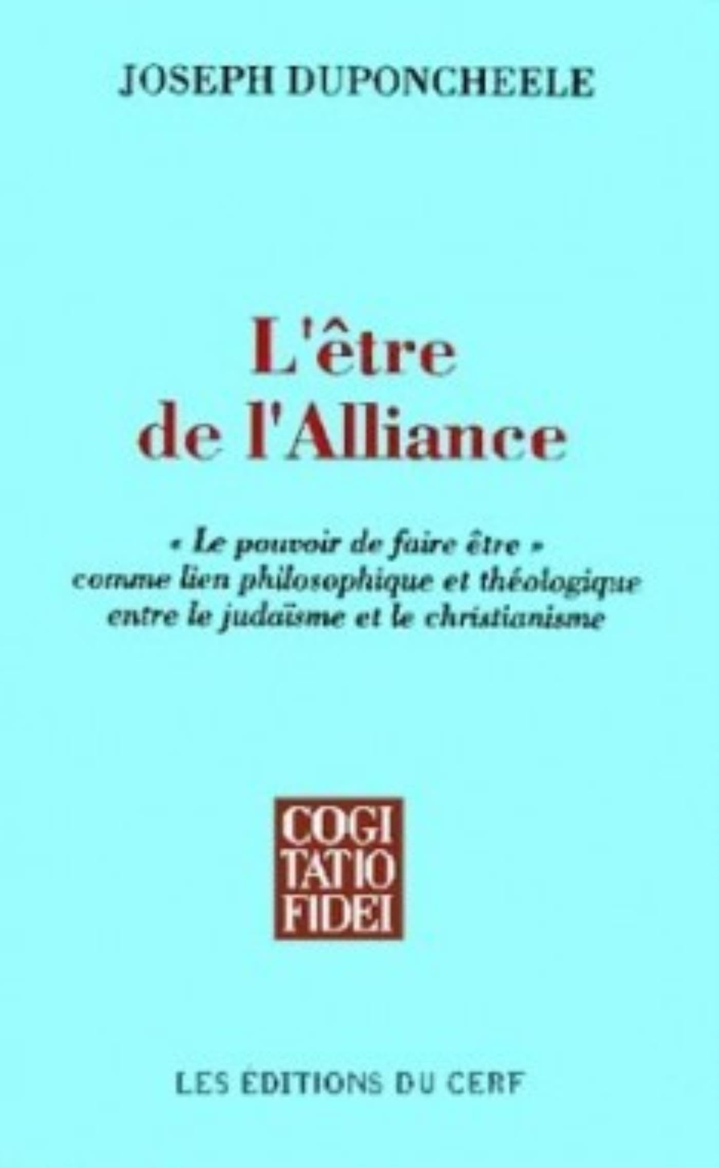L'ÊTRE DE L'ALLIANCE 9782204046275