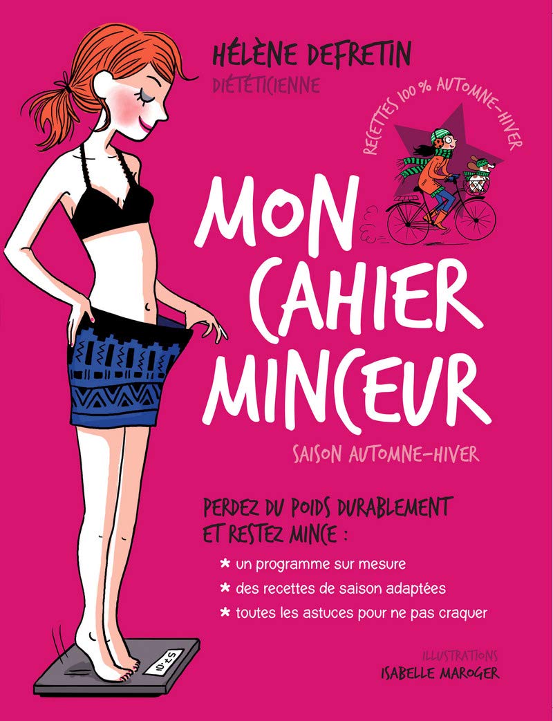 Mon cahier minceur - Saison hiver 9782843439896