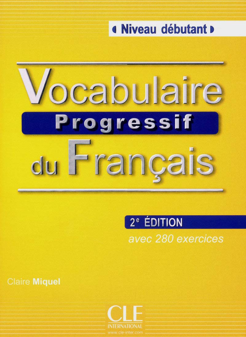 Vocabulaire progressif du français - Niveau débutant + Livre + CD - 2ème édition 9782090381269