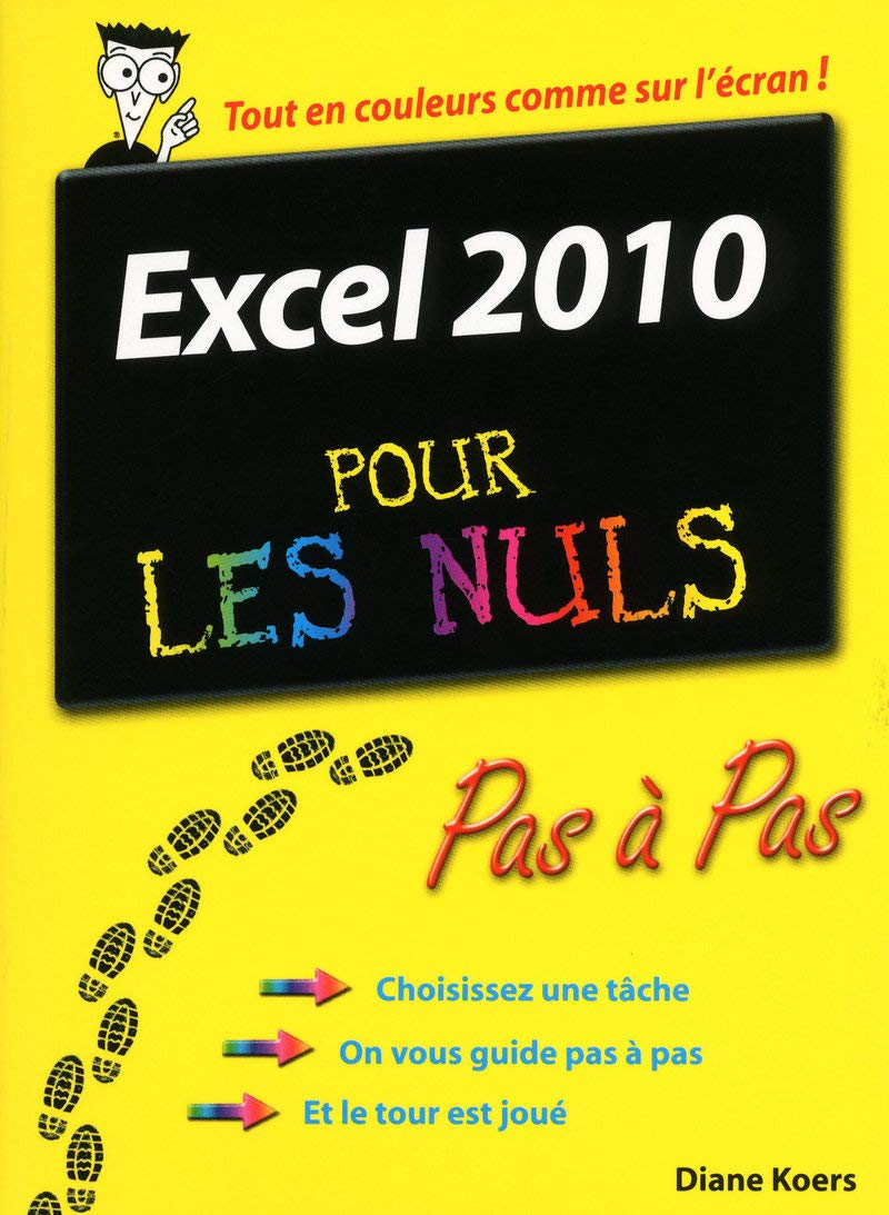 Excel 2010 Pas à pas Pour les nuls 9782754021289