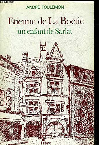 Toulemon etienne de la boetie (ancienne édition) 9782711102624