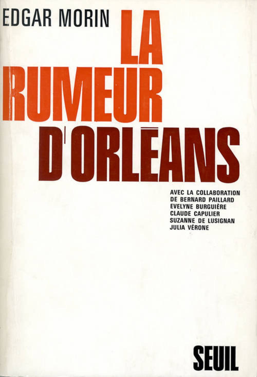 La Rumeur d'Orléans 9782020022903
