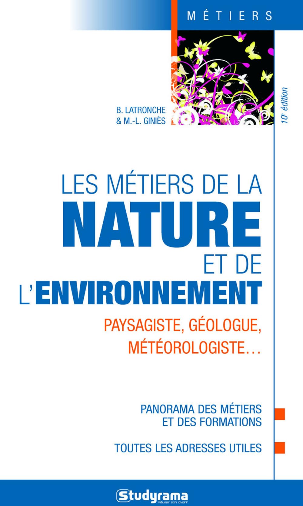 Les métiers de la nature et de l'environnement 9782759016624