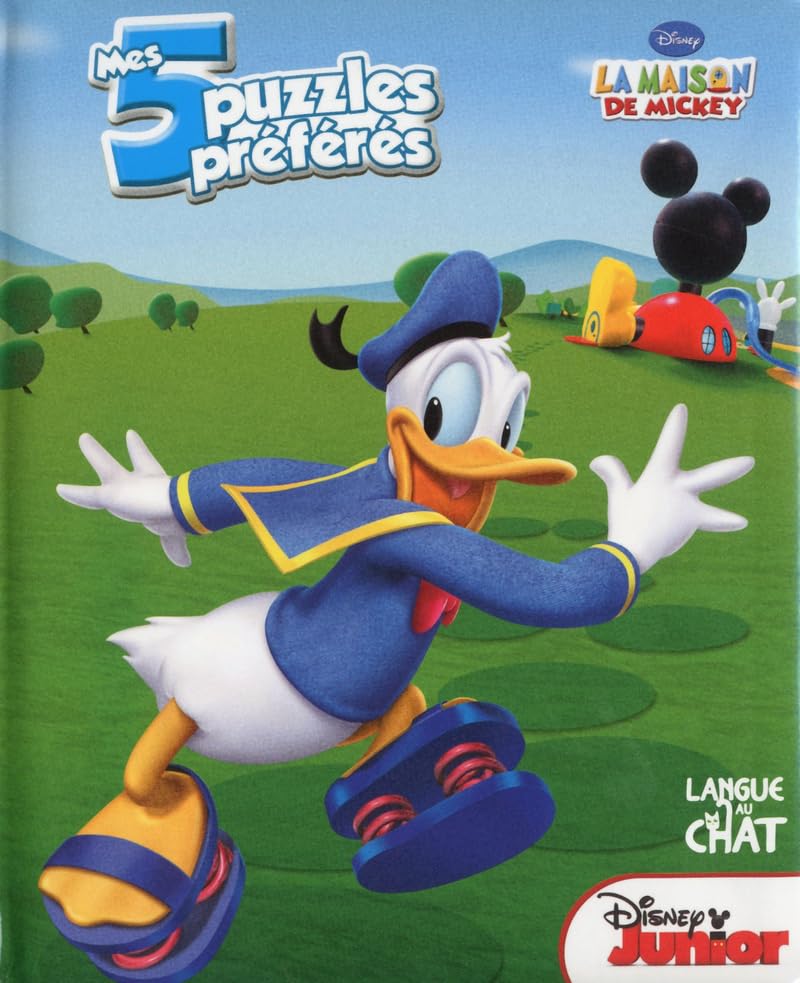 MAISON MICKEY 5 PUZZ (DONALD) 9782806303332