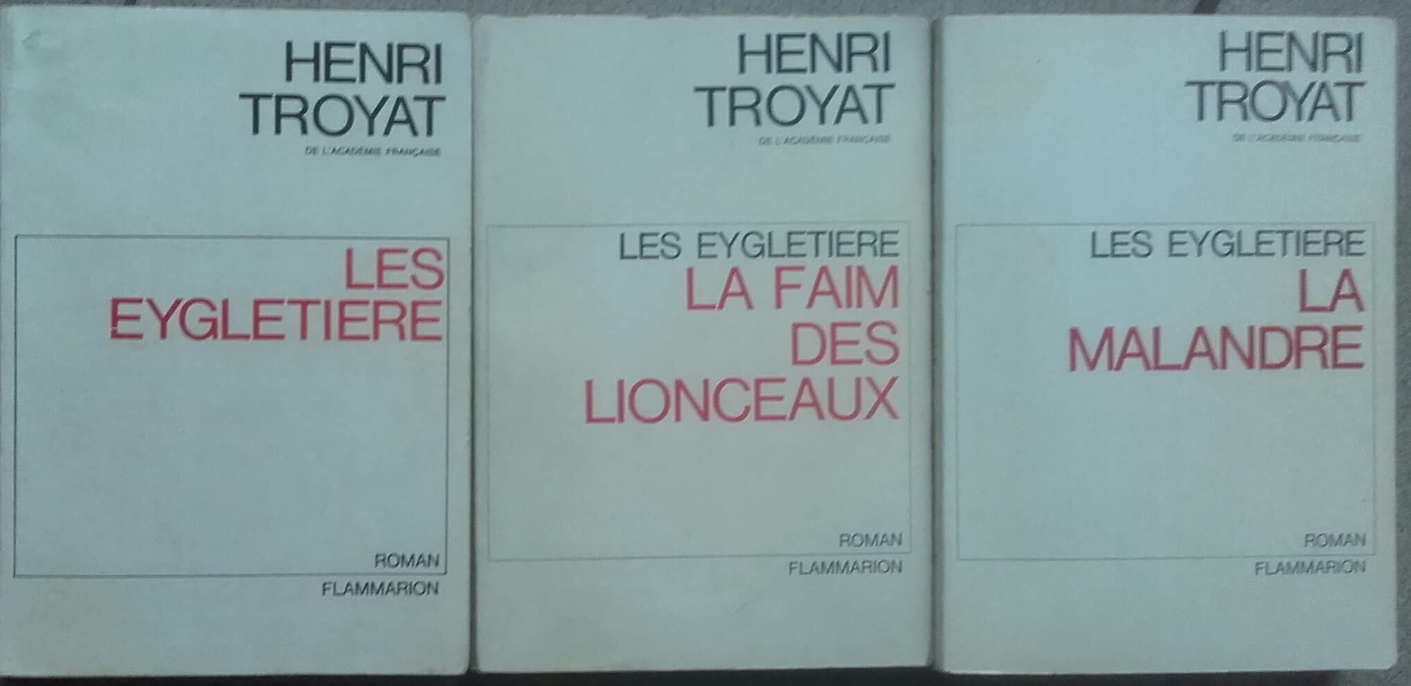 Les eygletière T1, T2 & T3 (Les eygletière/ La faim des lionceaux/ La malandre).