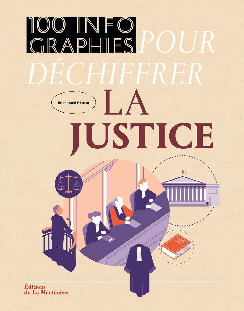 100 infographies pour déchiffrer la justice 9782732475349
