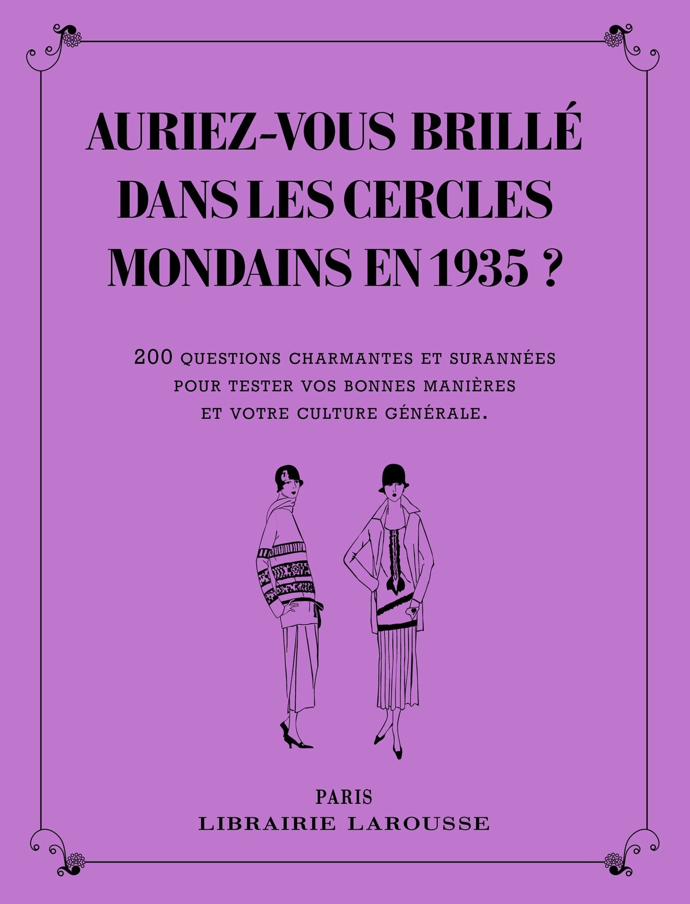 Auriez-vous brillé dans les cercles mondains en 1935 ? 9782035907462