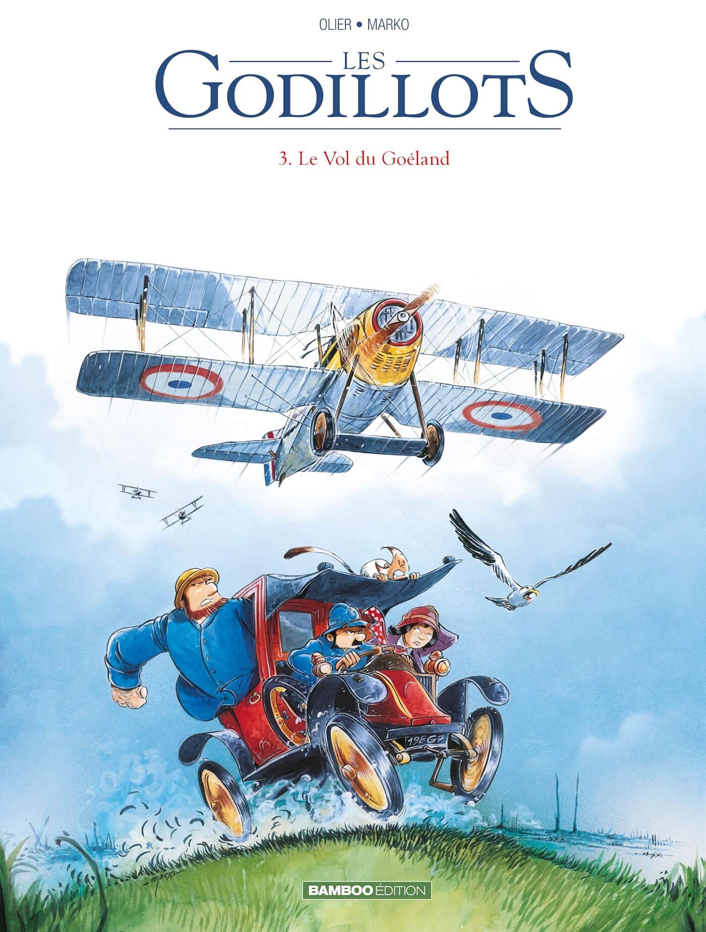Les Godillots - tome 03: Le vol du Goéland 9782818925508