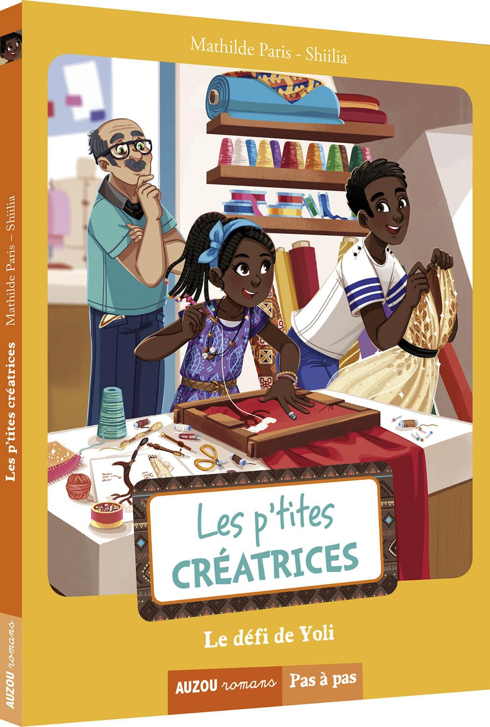 les p'tites creatrices - le defi de yoli (coll. pas a pas) 9782733841587