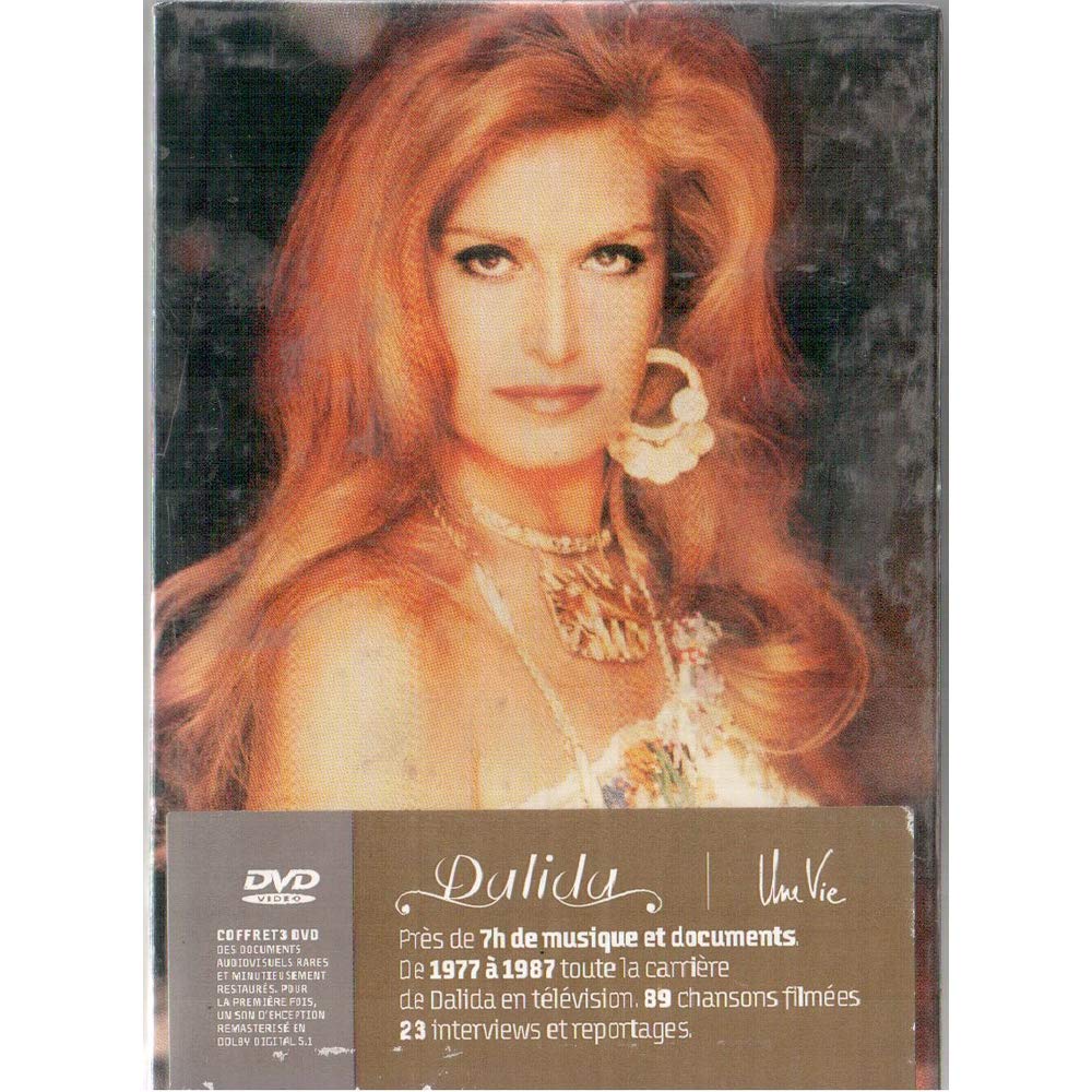 Dalida : Une vie - Coffret Anthologie 3 DVD 0602498323434