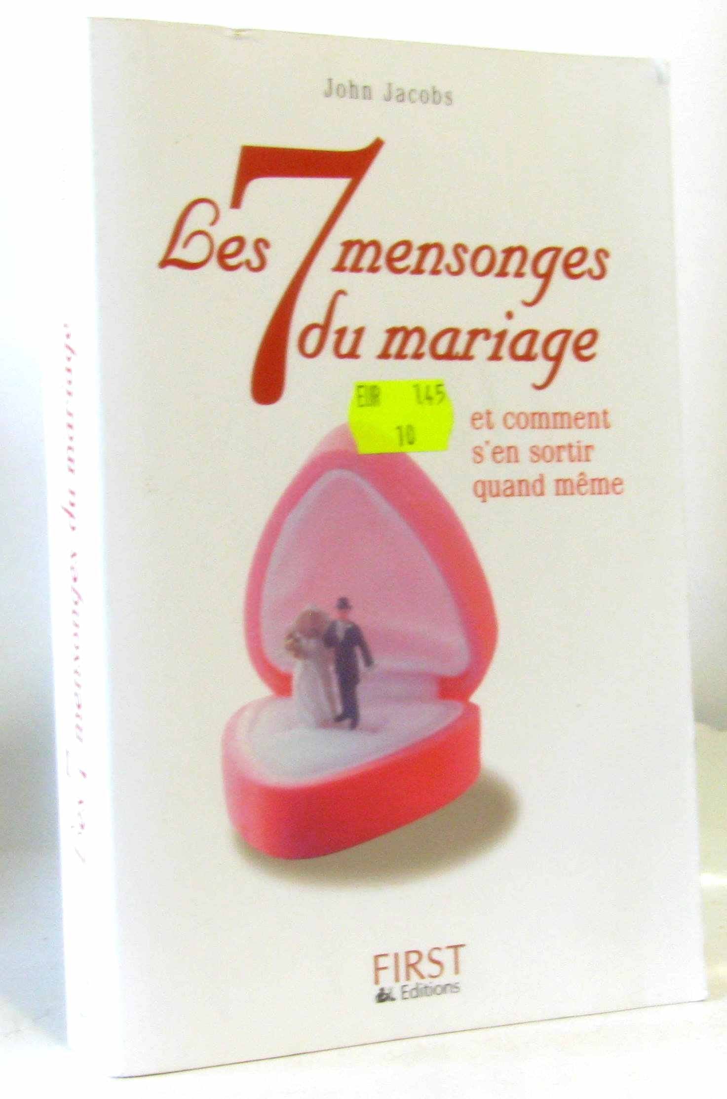 Les 7 mensonges du mariage 9782876919600