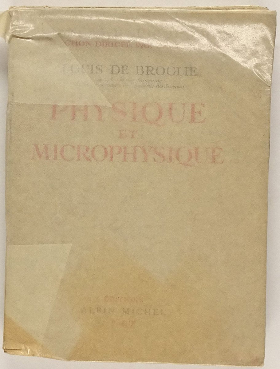 Physique et microphysique