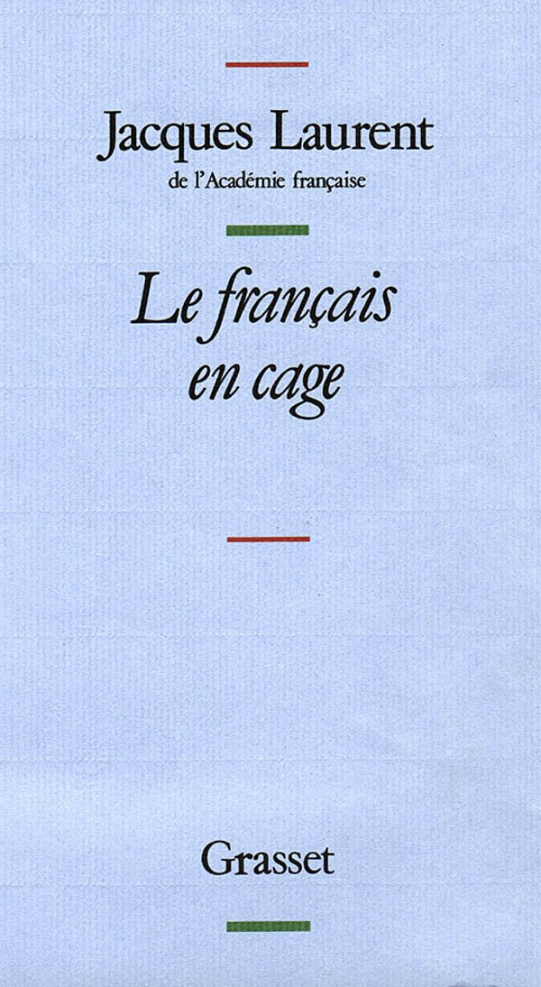 LE FRANCAIS EN CAGE 9782246409113