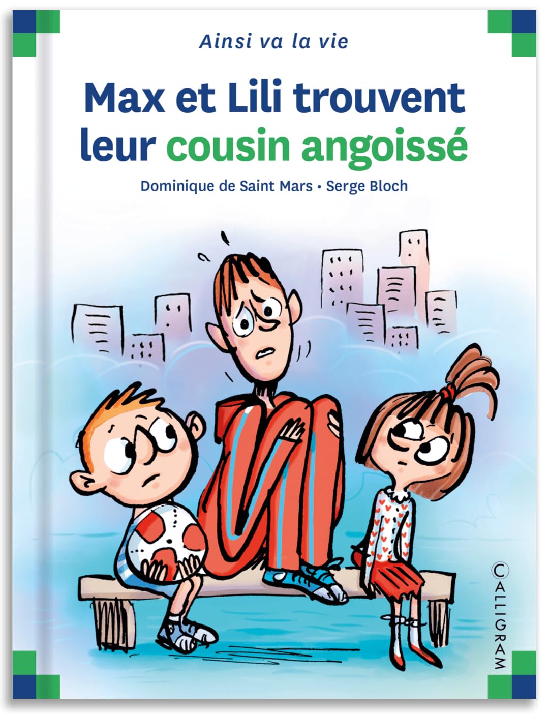 Max et Lili trouvent leur cousin angoissé 9782884806947