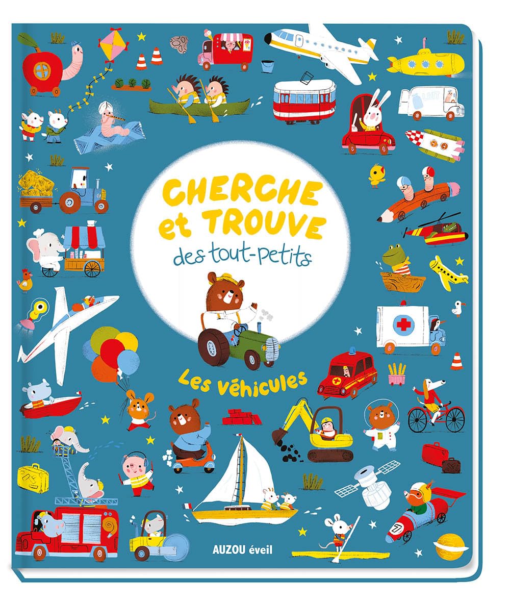 Cherche et trouve des tout-petits - les véhicules 9782733878132