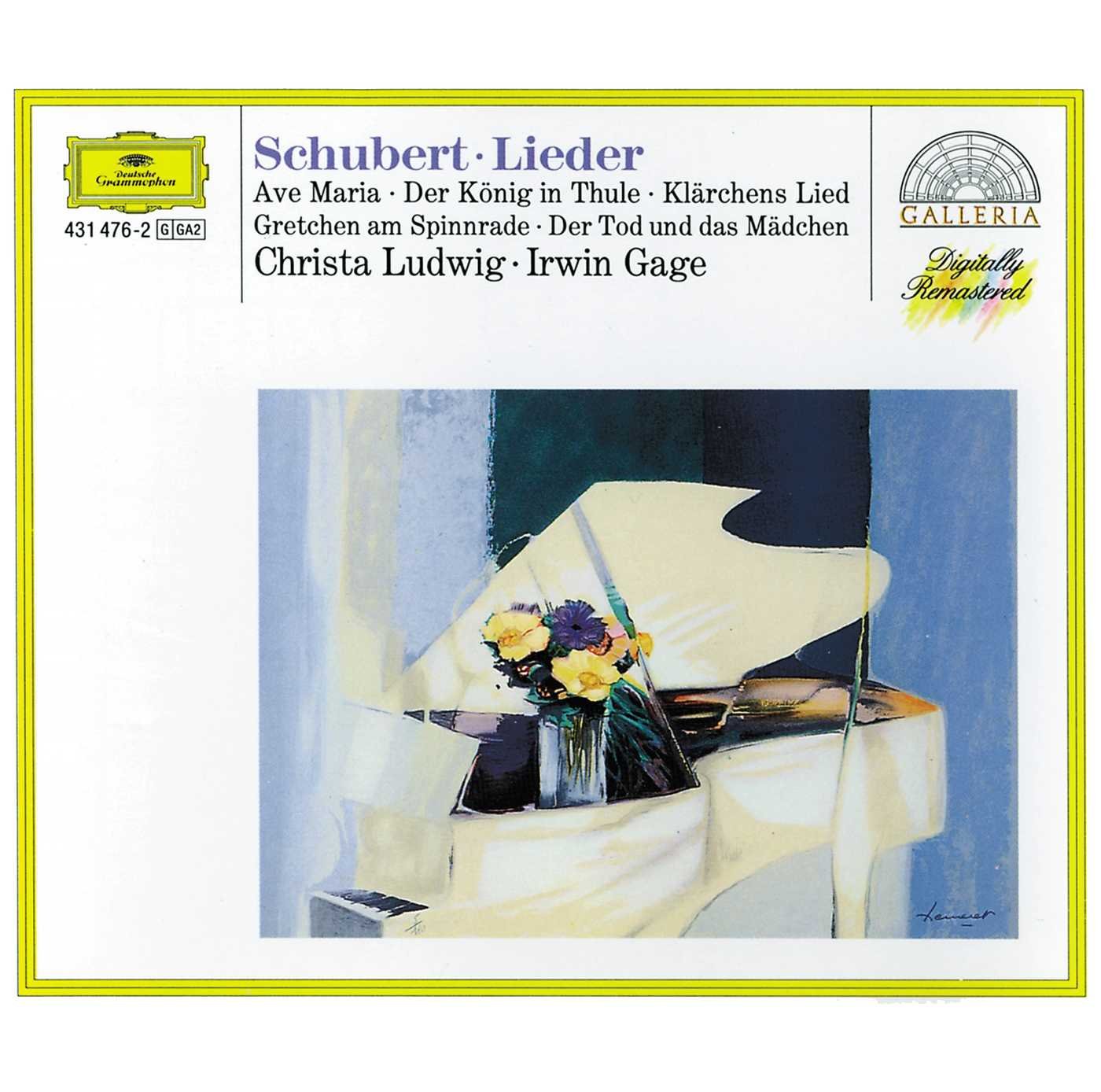 Schubert : Lieder 0028943147620