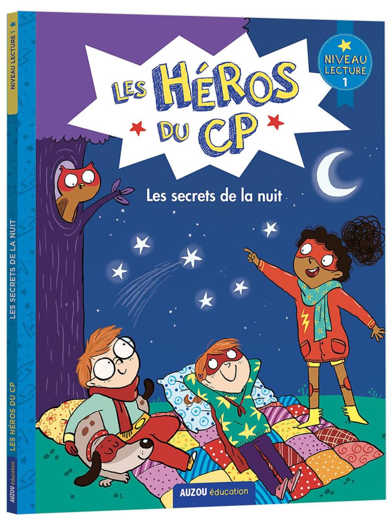 LES HÉROS DU CP - NIVEAU 1 - LES SECRETS DE LA NUIT 9782733884478