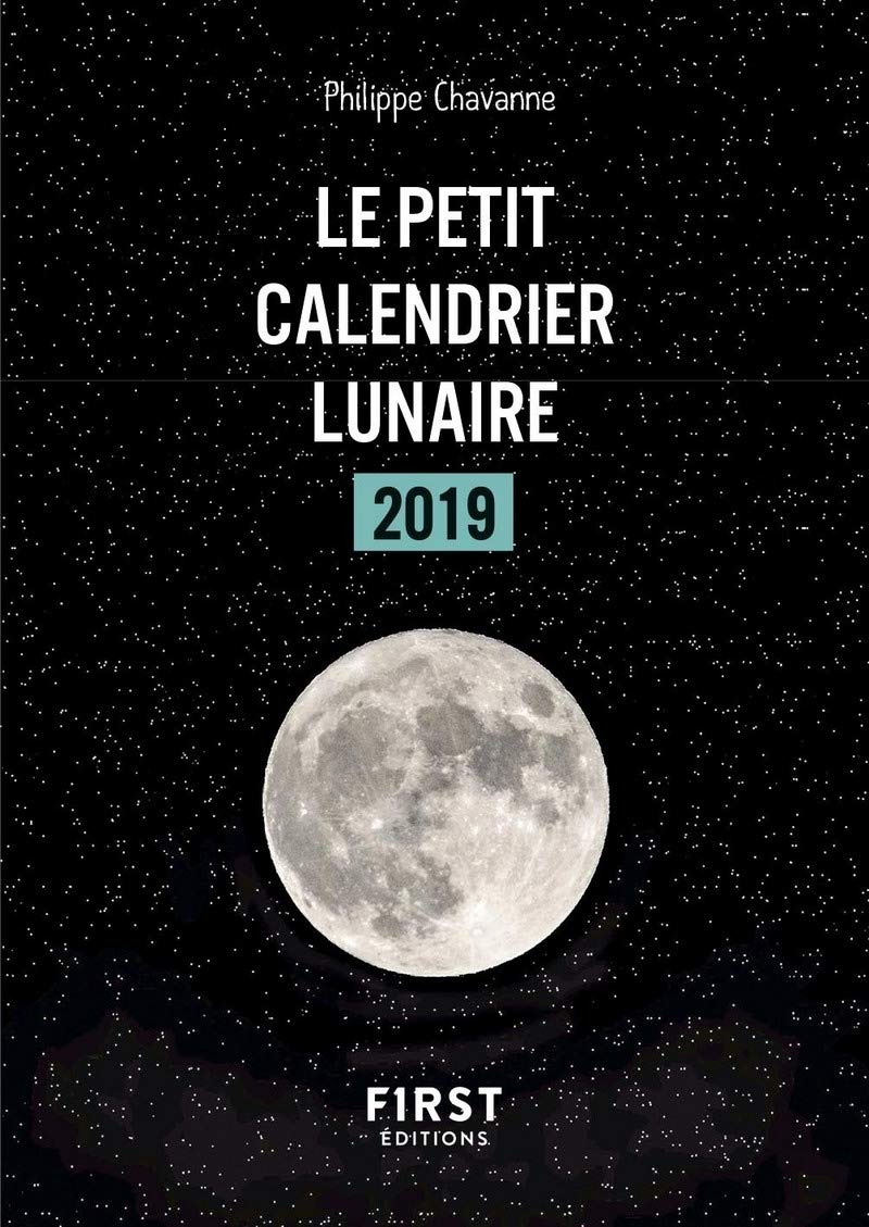 Petit livre - Calendrier lunaire 2019 9782412040379