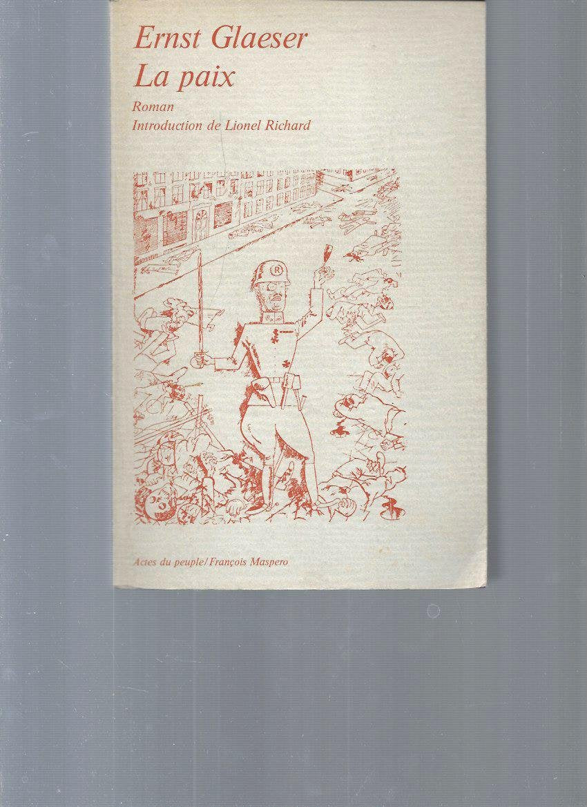 La paix / roman 9782707108999