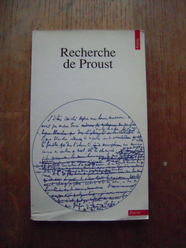 Recherche de Proust 9782020054782