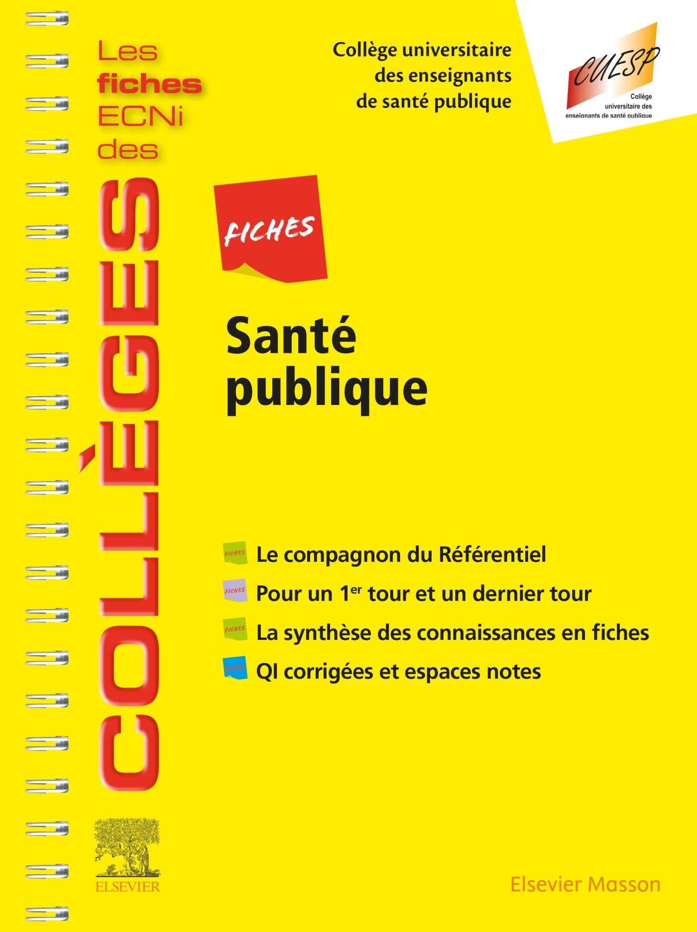 Fiches Santé publique: Les fiches ECNi et QI des Collèges 9782294756825