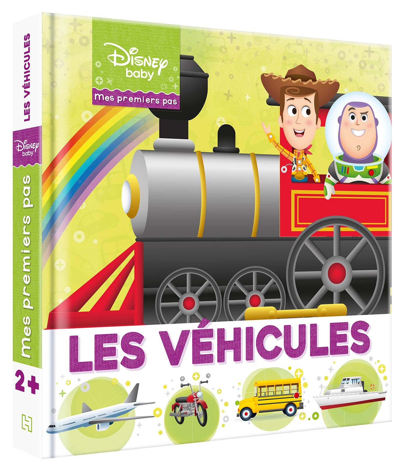 DISNEY BABY - Mes Premiers Pas - Imagier - Les véhicules: . 9782016276310