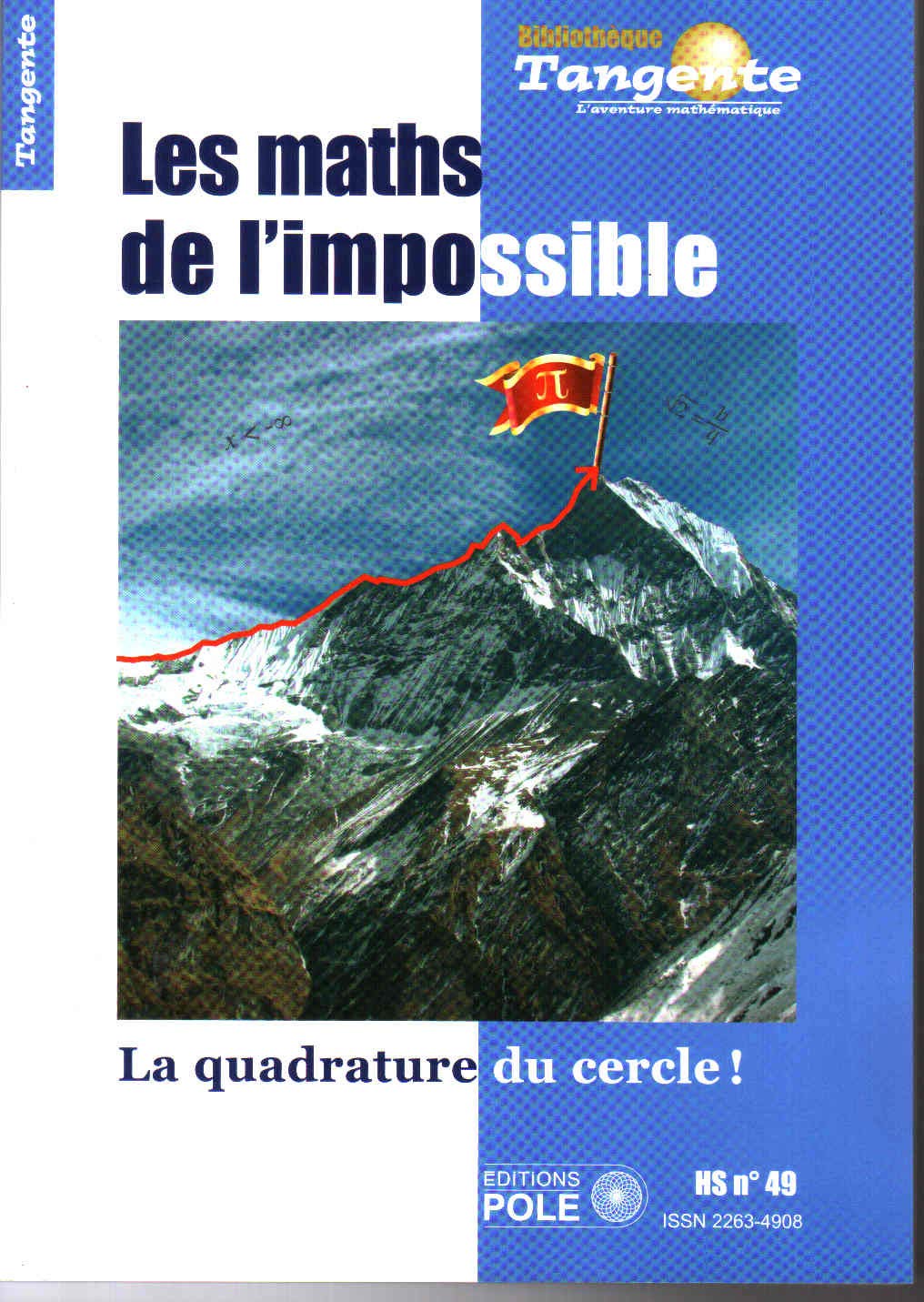 LES MATHEMATIQUES DE L'IMPOSSIBLE 9782848841564